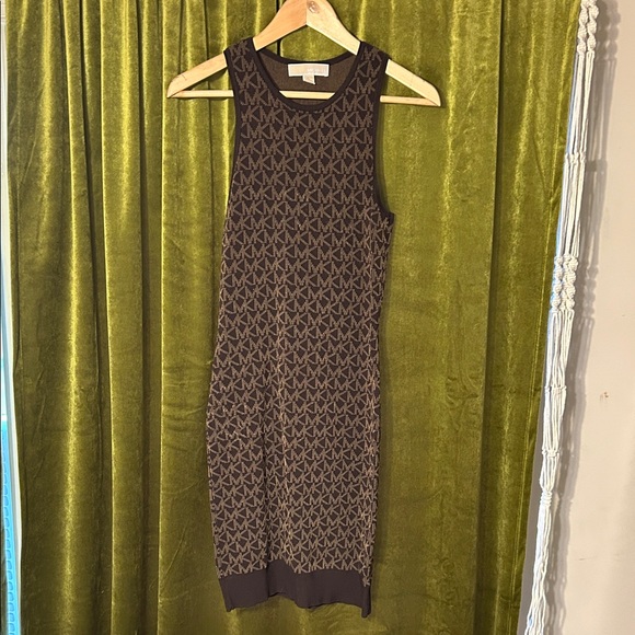 Michael Kors Logo Jacquard Tank Dress - Picture 3 of 15